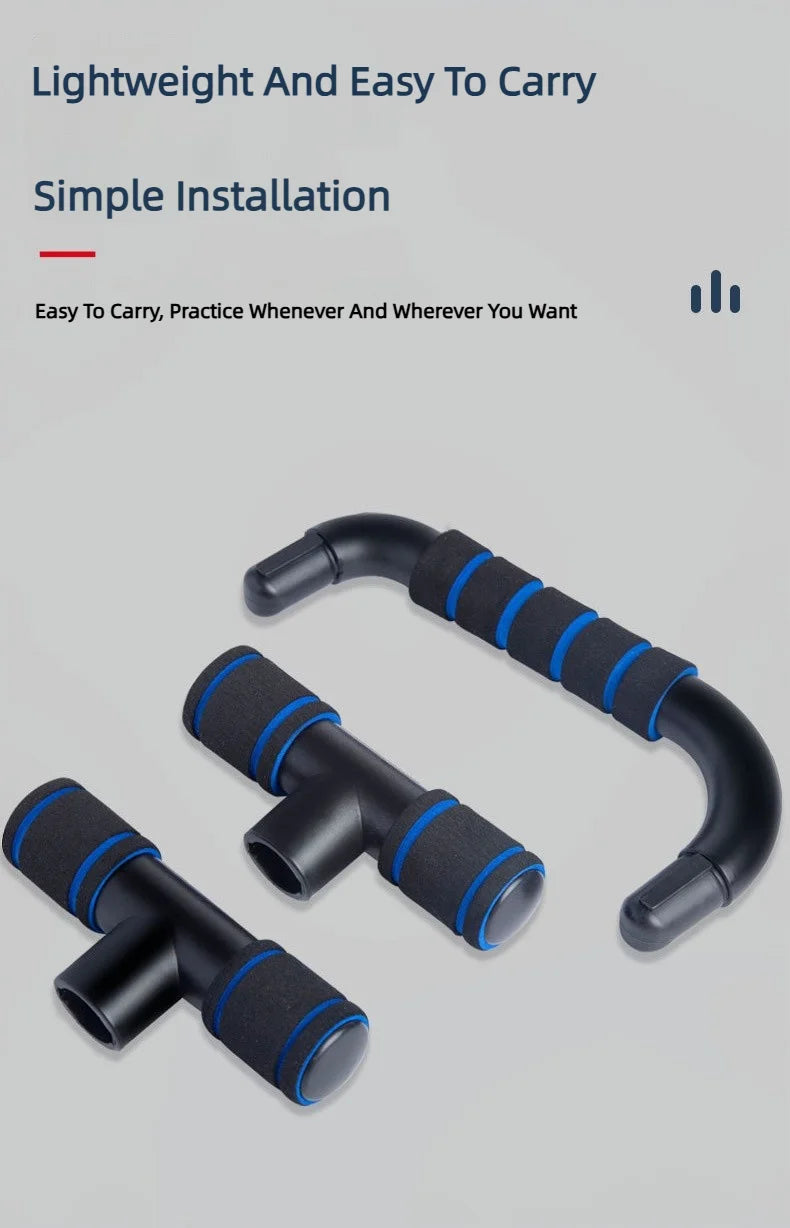 Non-Slip Push Up H-Shaped Support Bar Stand
