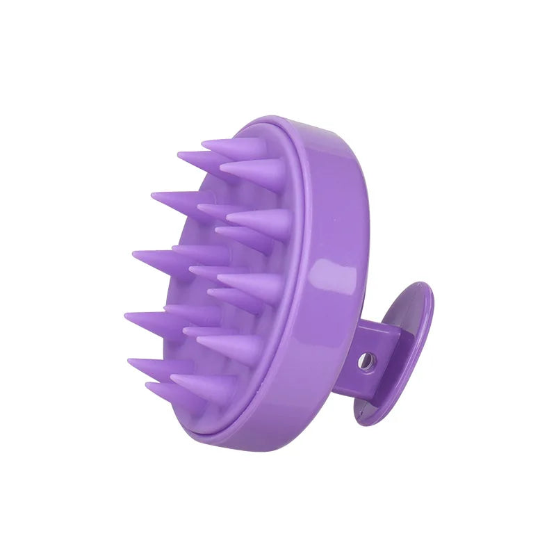 Silicone Shampoo Brush Head Scalp Massage