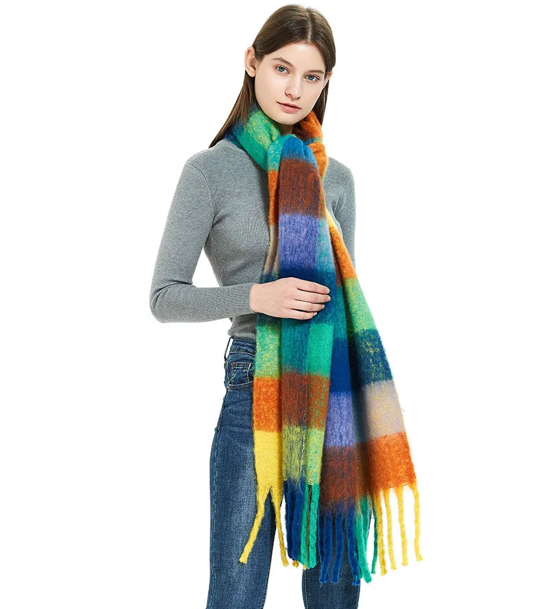 Winter Cashmere Scarf Shawl
