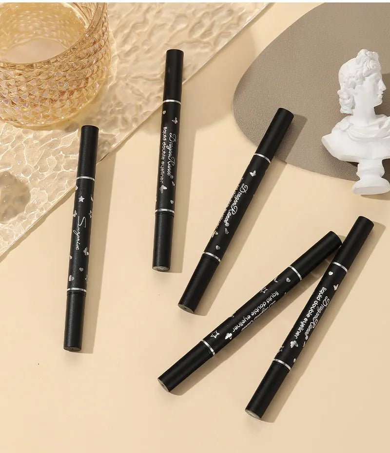Waterproof double head Star Seal Eyeliner