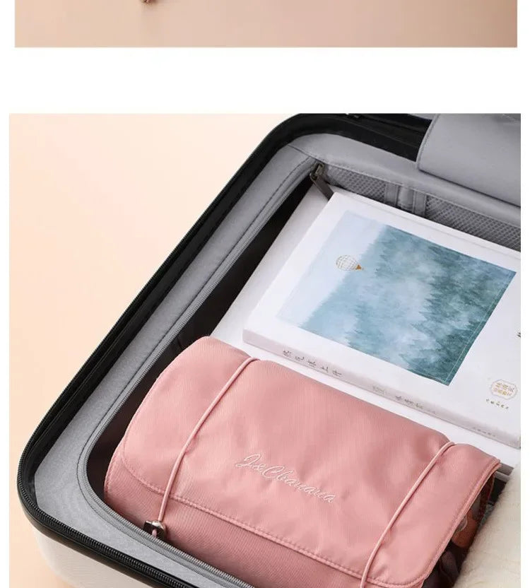 Large Capacity Travel Cosmetic Bag Multifunction Travel Cosmetic Ba
