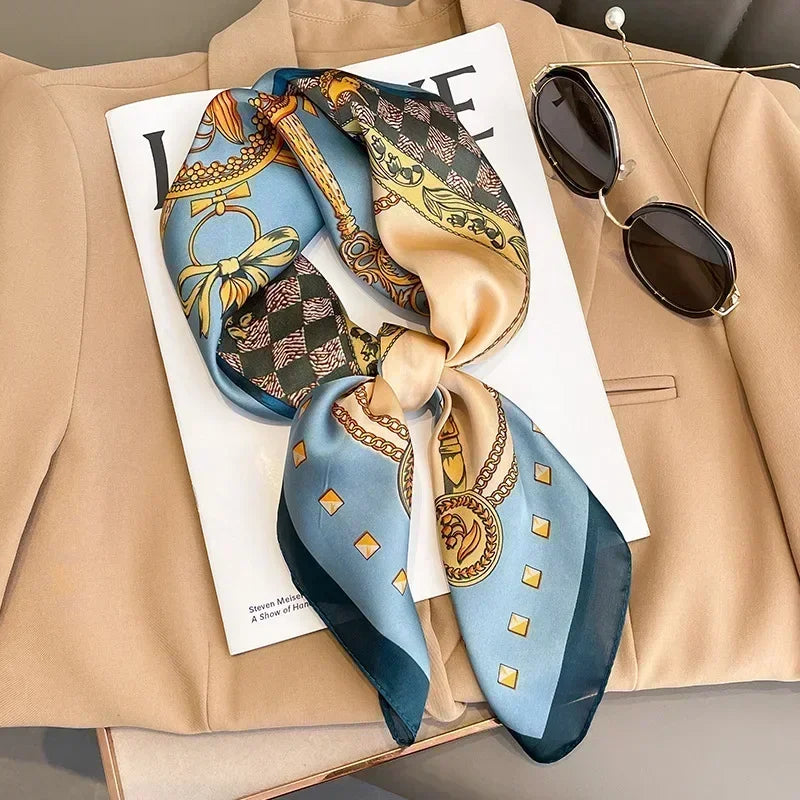 Luxury Silk Square Scarf
Soft Satin Horse Hairband