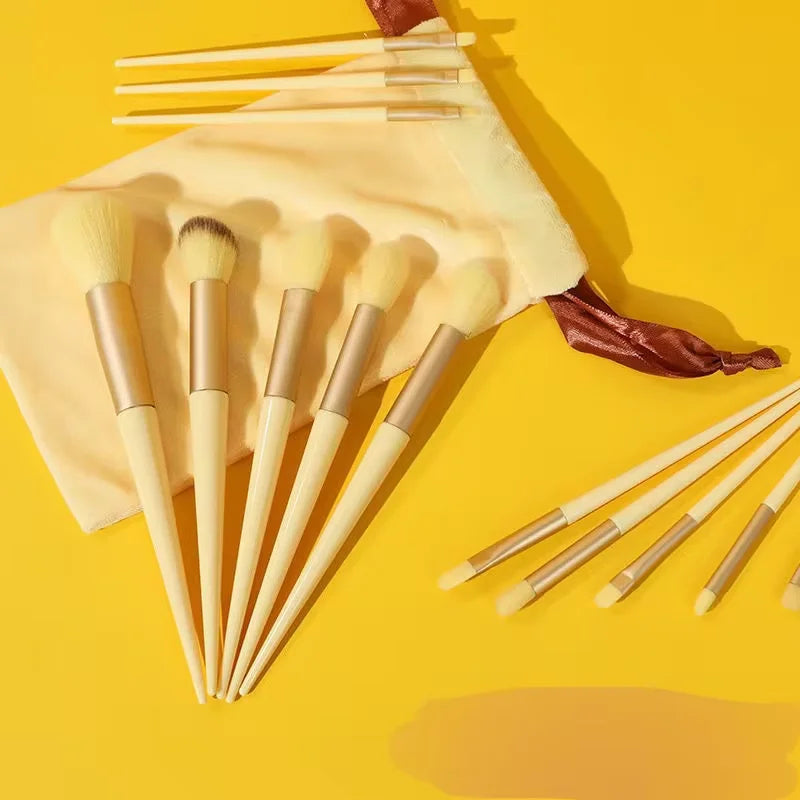 13 PCS Colorful Makeup Brush Set