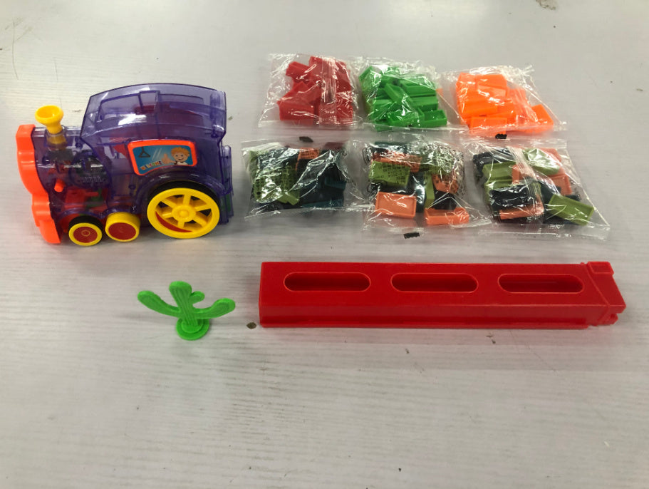 Domino Train Toys Baby Car Puzzle