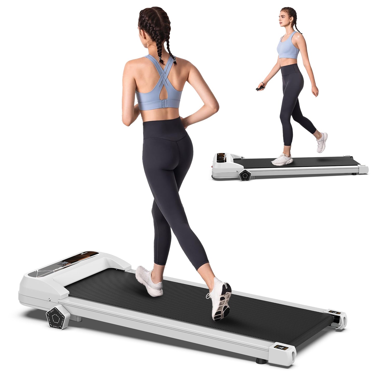 Walking Pad Under Desk Treadmill For Home Office