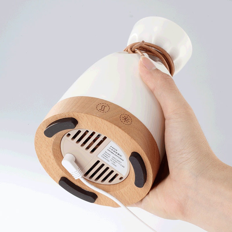 Wood Aromatherapy Desk Lamp Humidifier Aromatherapy