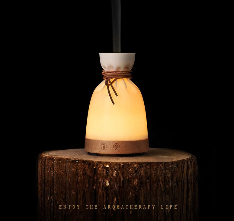Wood Aromatherapy Desk Lamp Humidifier Aromatherapy