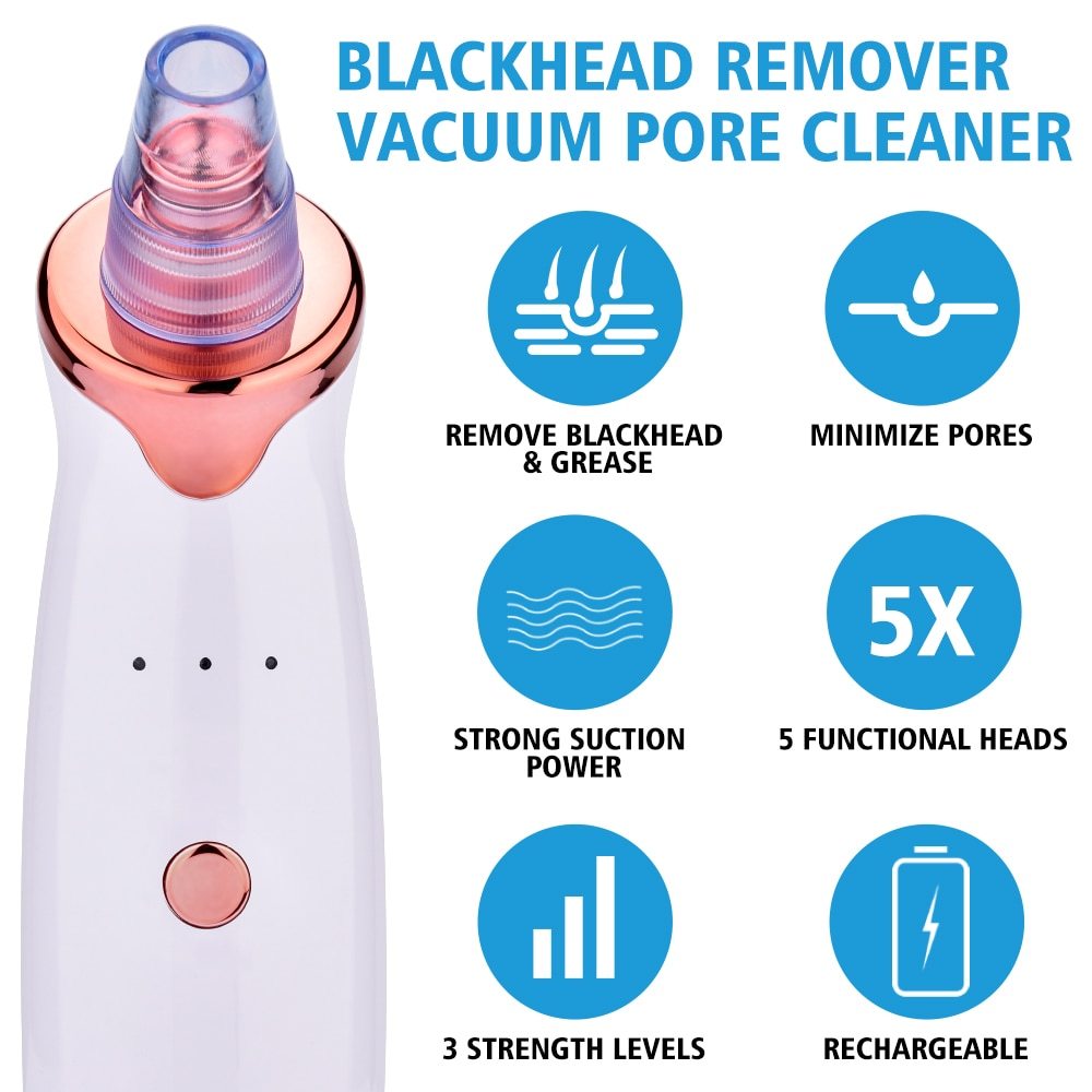 Beauty Acne Cleaning Blackhead Suction Instrument