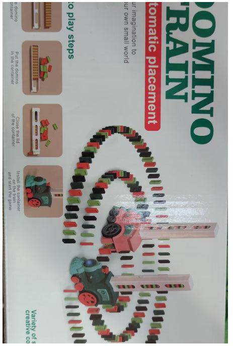 Domino Train Toys Baby Car Puzzle