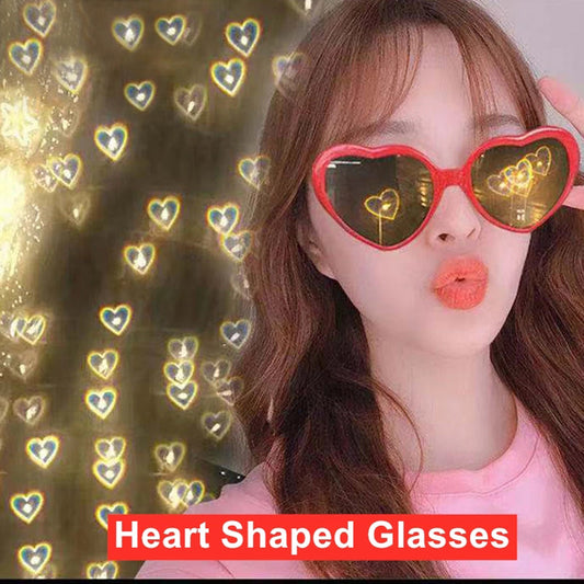 Heart-shaped Lights  Sunglasses