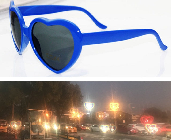 Night Lights Change Love Special Effects  Sunglasses