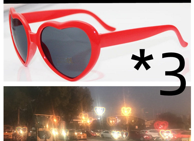 Night Lights Change Love Special Effects  Sunglasses