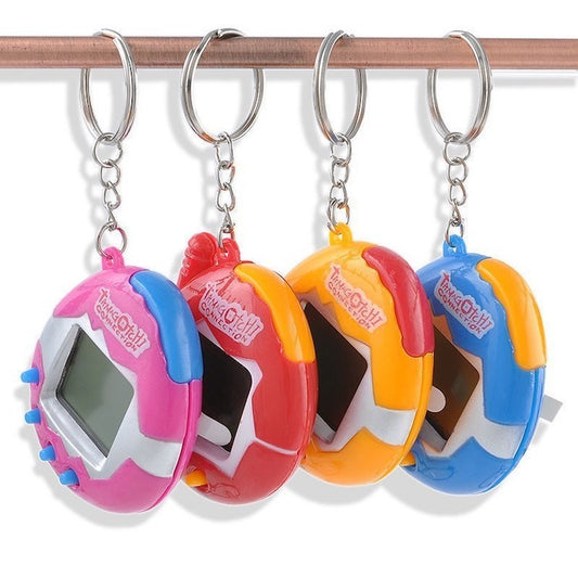 Electronic virtual pet game machine