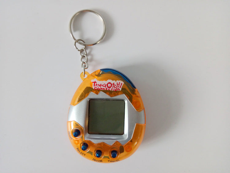 Electronic virtual pet game machine