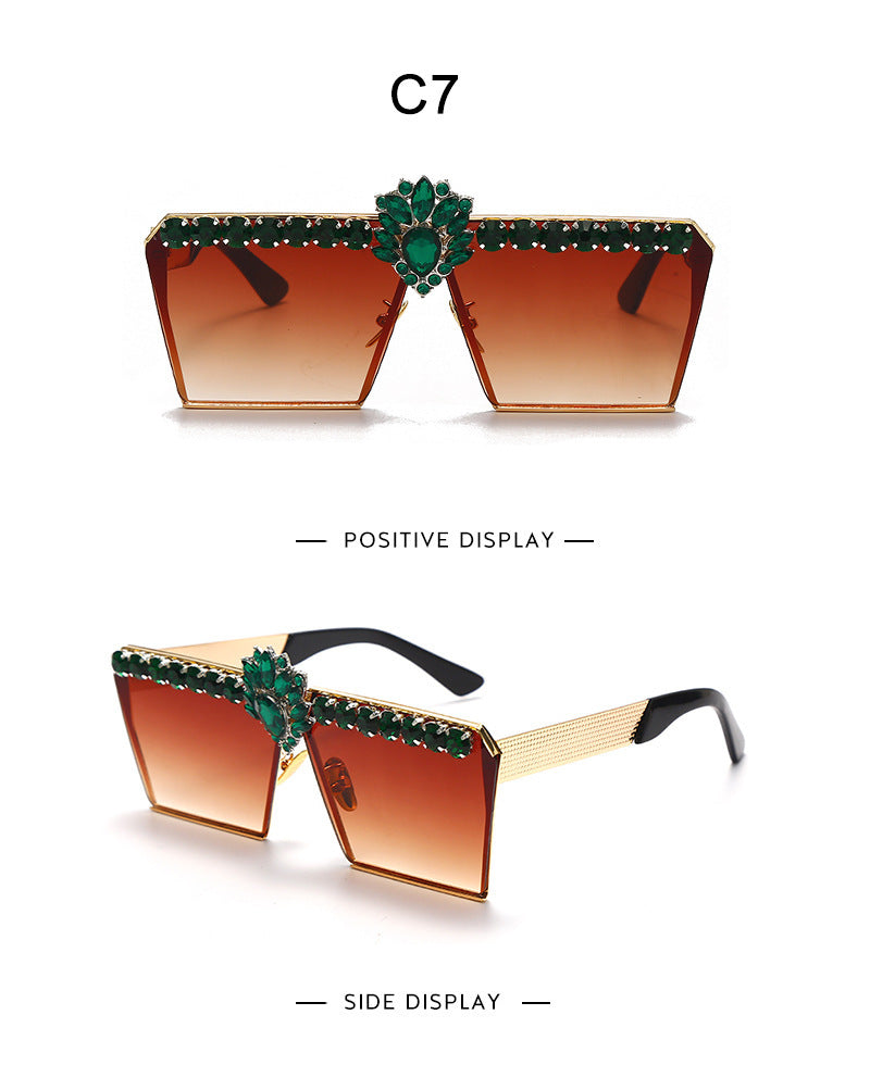 Sunglasses Ladies Fashion Glasses Square Sunglasses