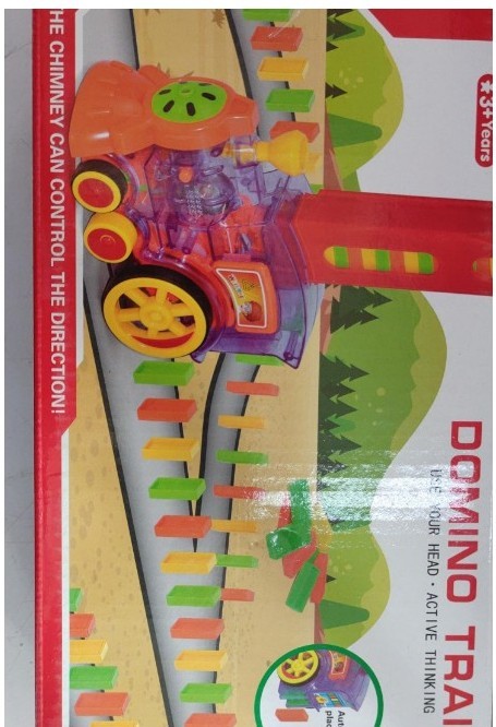 Domino Train Toys Baby Car Puzzle