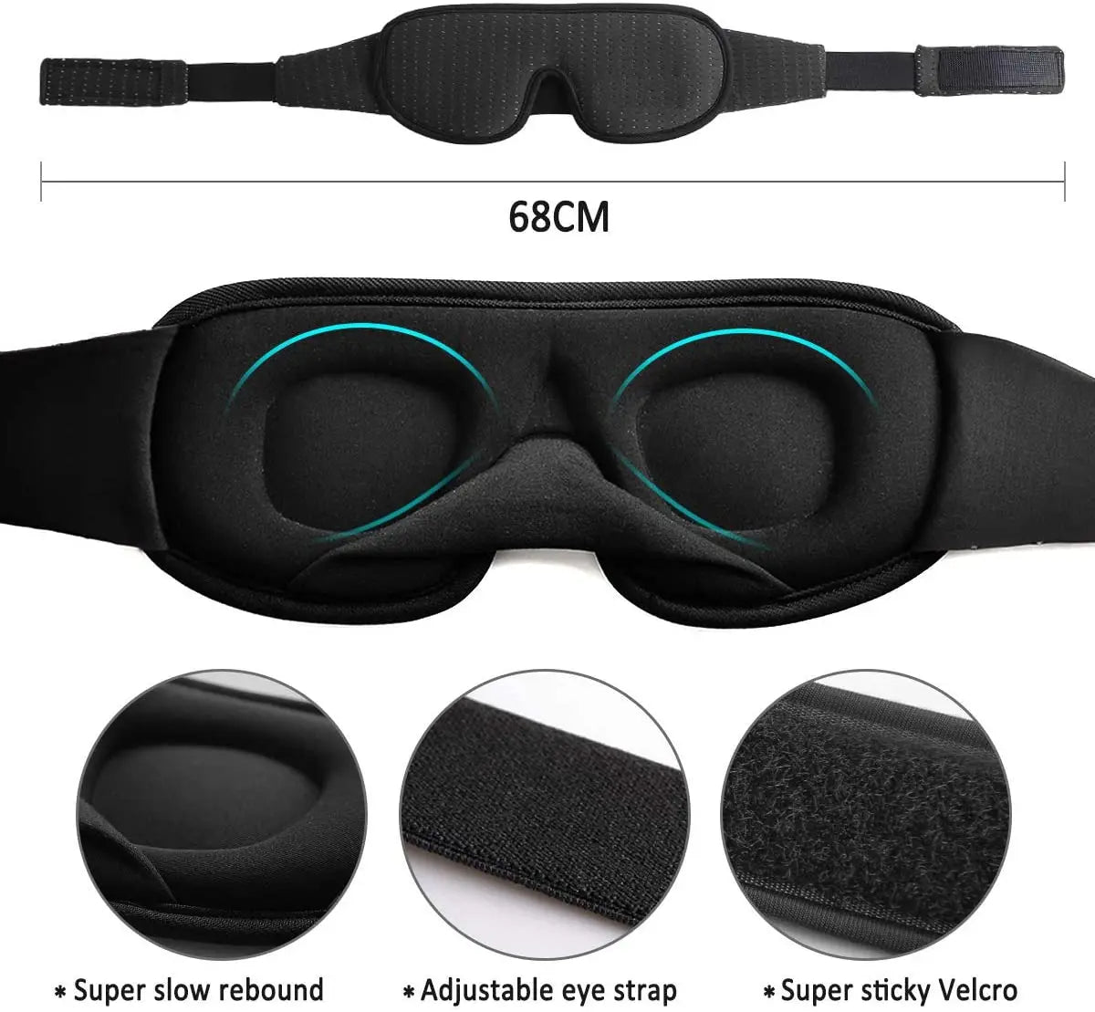 3D Mask for Sleep Eye Mask