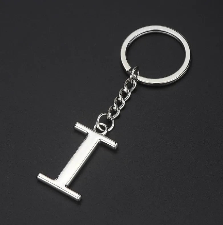 Metal DIY A-Z Letters key Chain
