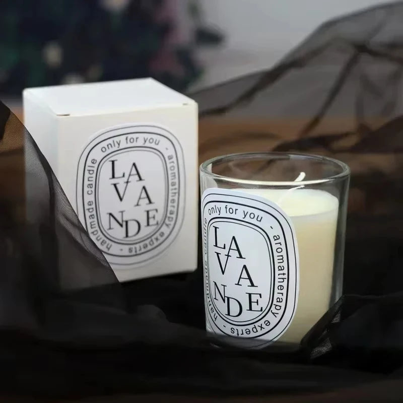 Transparent Romantic Scented Candle Light Fragrance