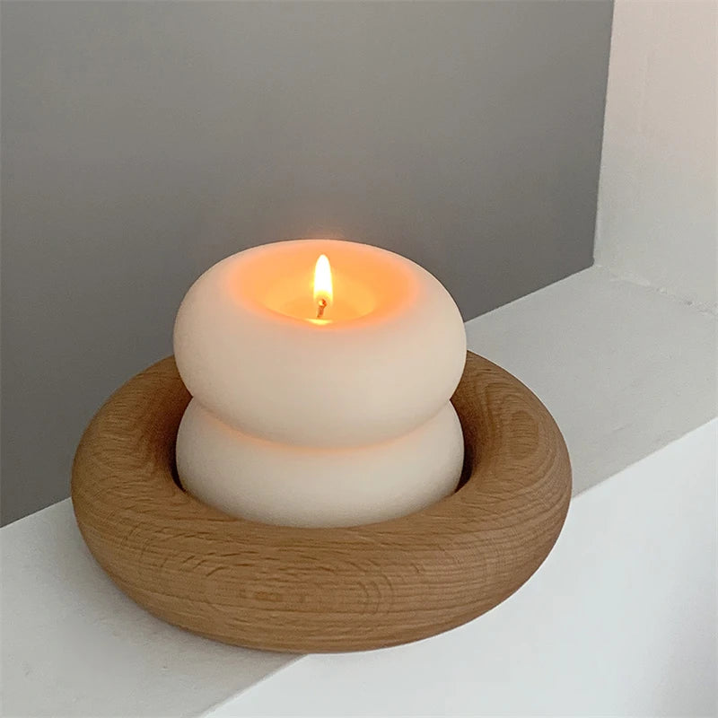 Donut Circles Aromatherapy Candles