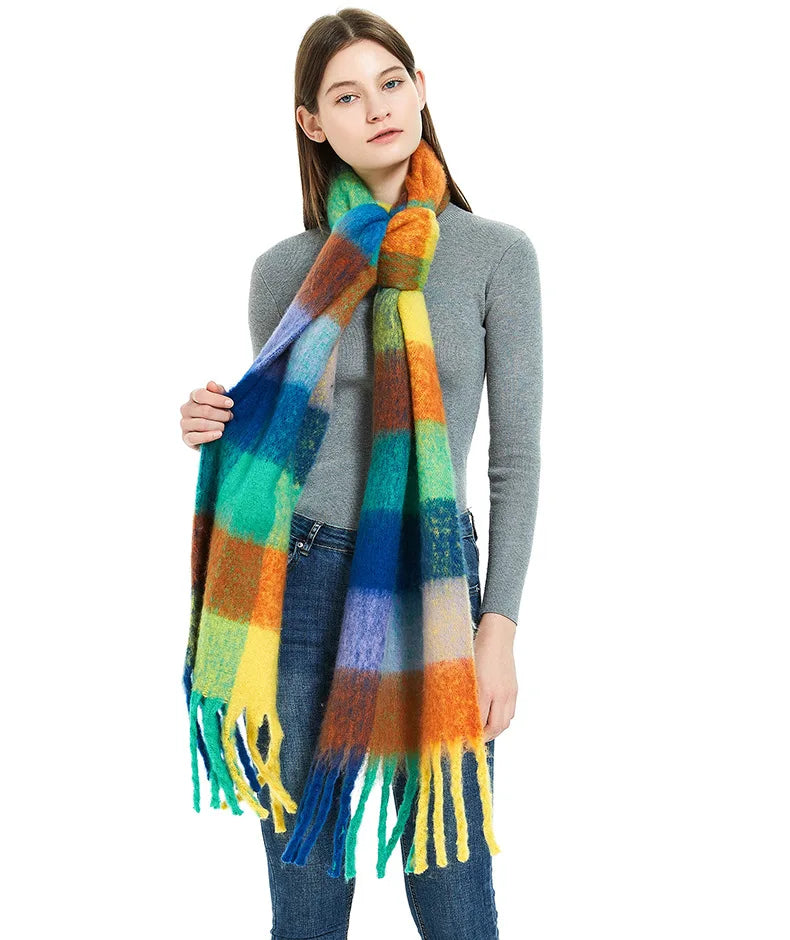 Winter Cashmere Scarf Shawl