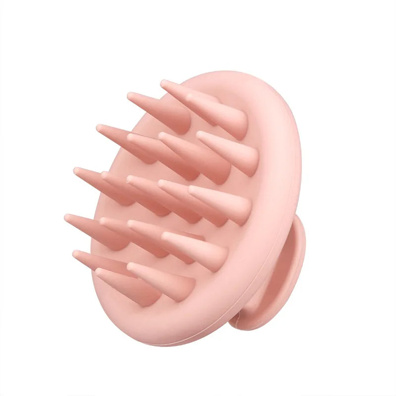 Silicone Shampoo Brush Head Scalp Massage