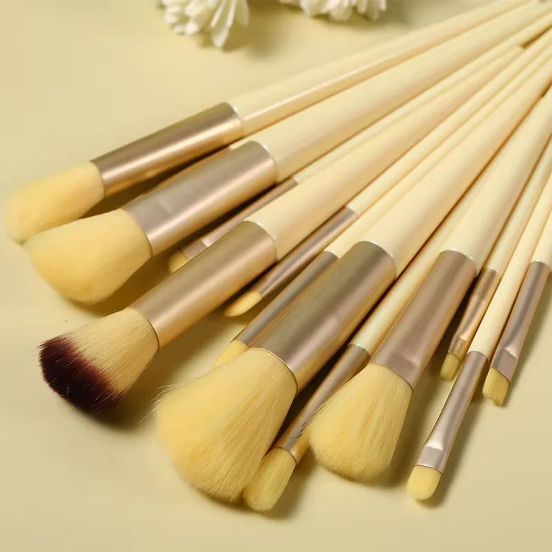 13 PCS Colorful Makeup Brush Set