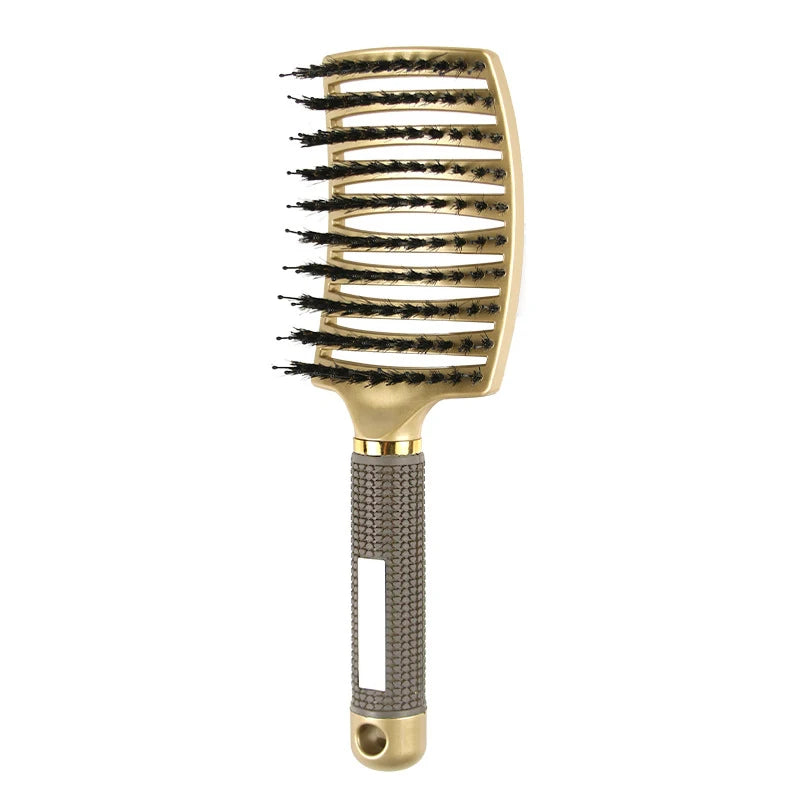 Anti-static salon hair brush