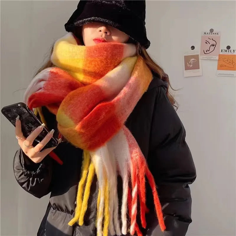 Winter Cashmere Scarf Shawl