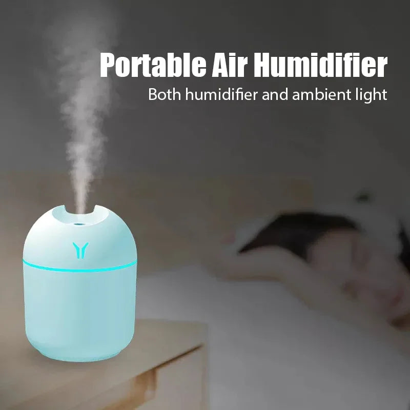 Portable USB ultrasonic air humidifier