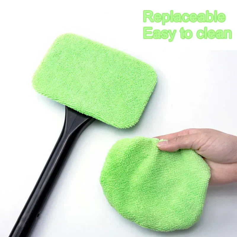 Car Window Cleaner Brush Kit Microfiber