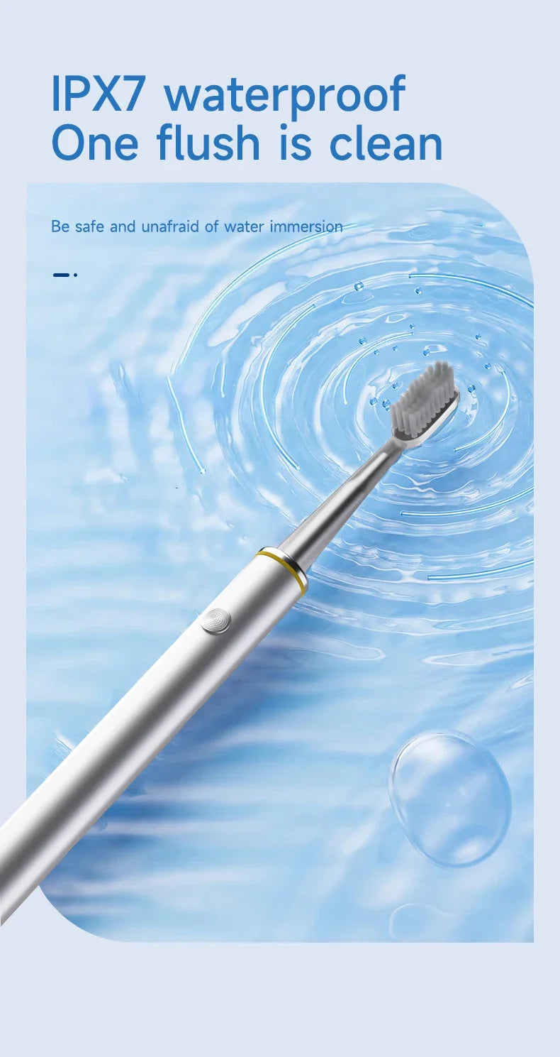 Electric Toothbrush Mental Thin Brush