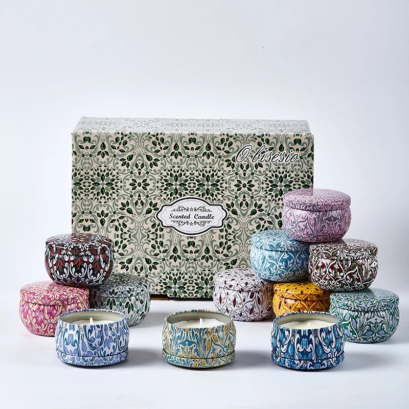 12pc Scented Candles Set