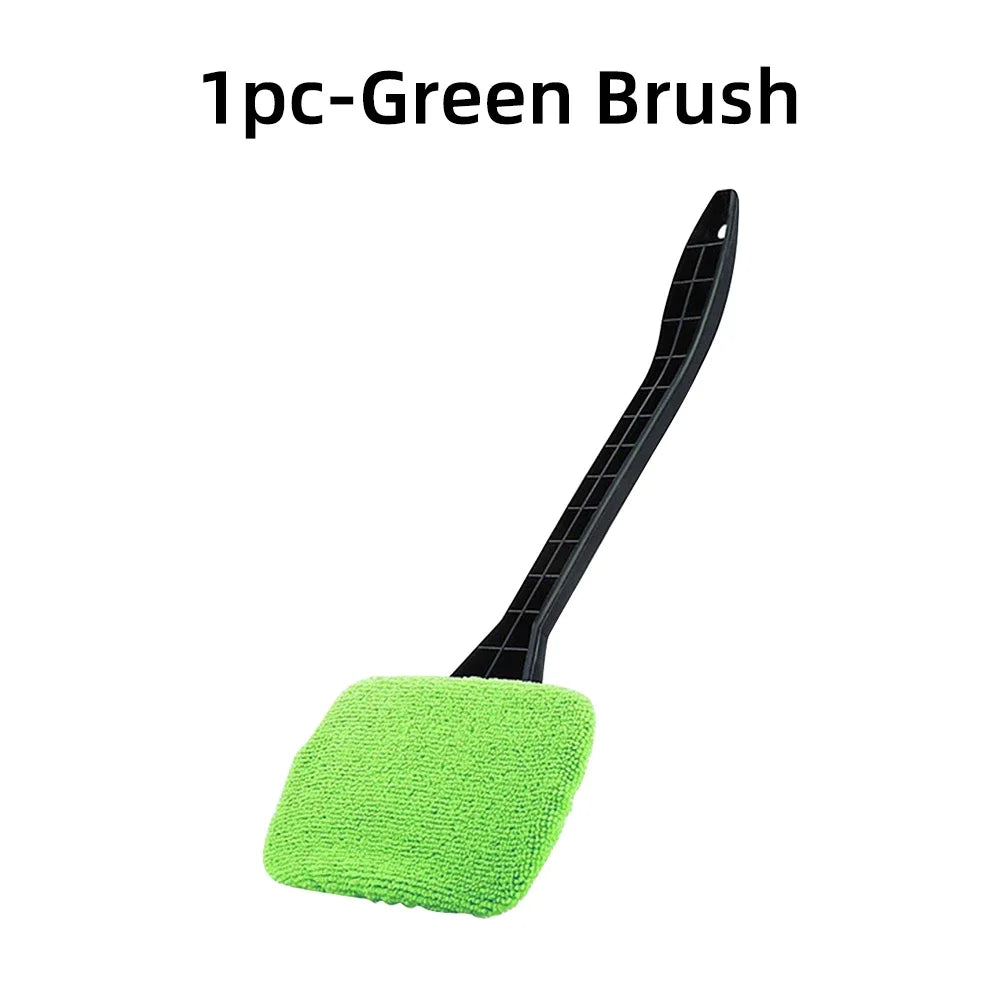 Car Window Cleaner Brush Kit Microfiber