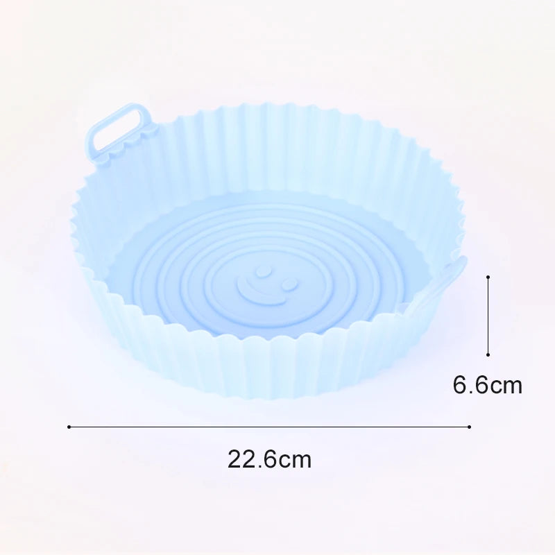 Silicone Air Fryers Oven Baking Tray