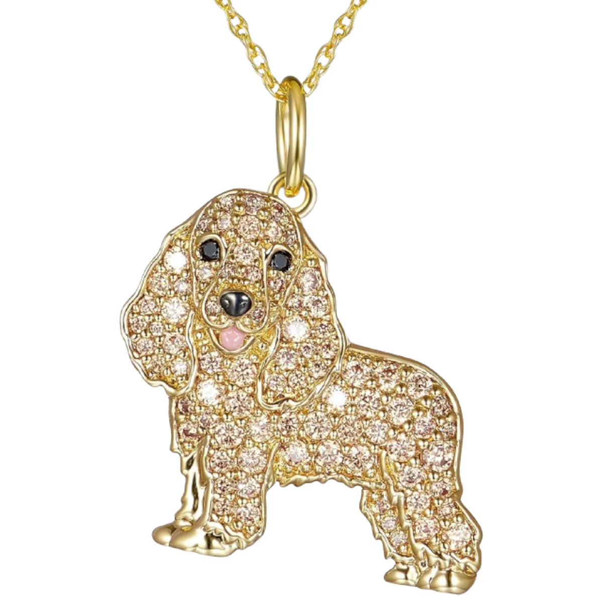Exquisite Cute Beagle Pendant Necklace for Dog Lovers
