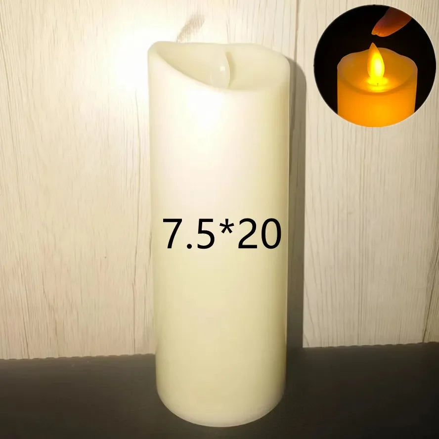 Flameless Flickering LED Candles Light