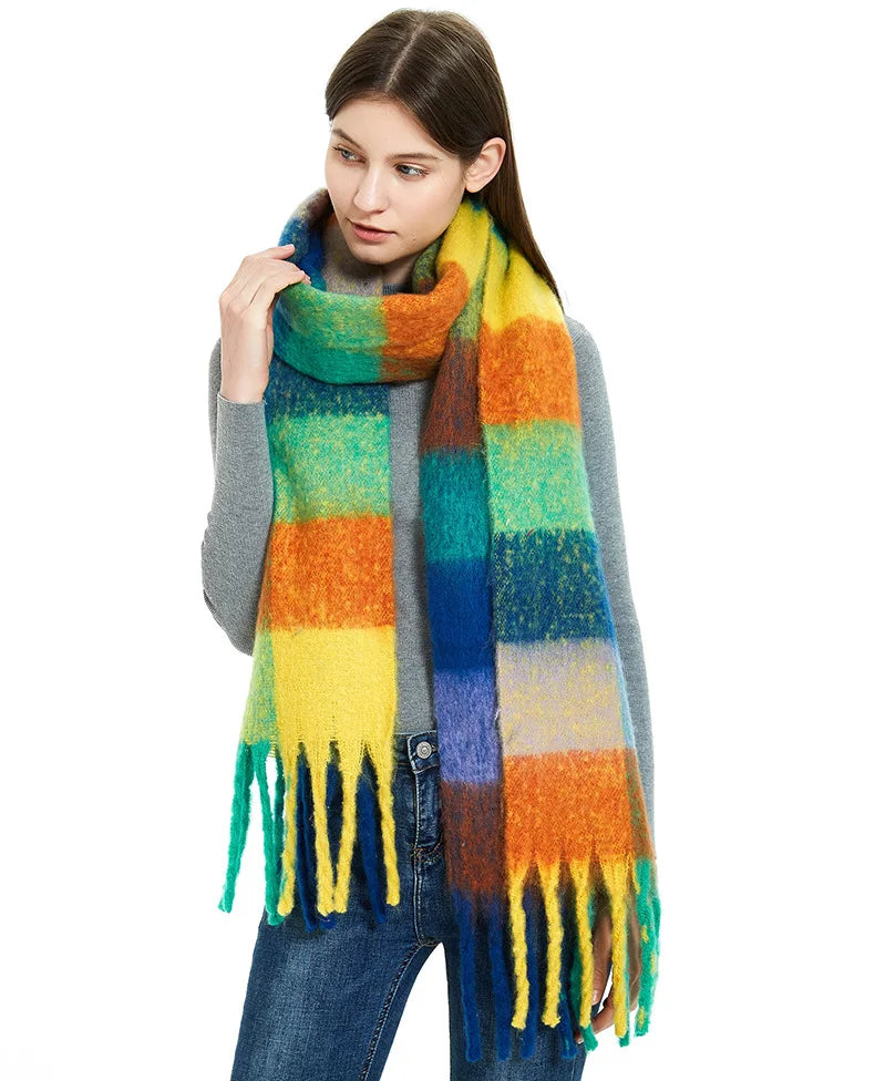 Winter Cashmere Scarf Shawl