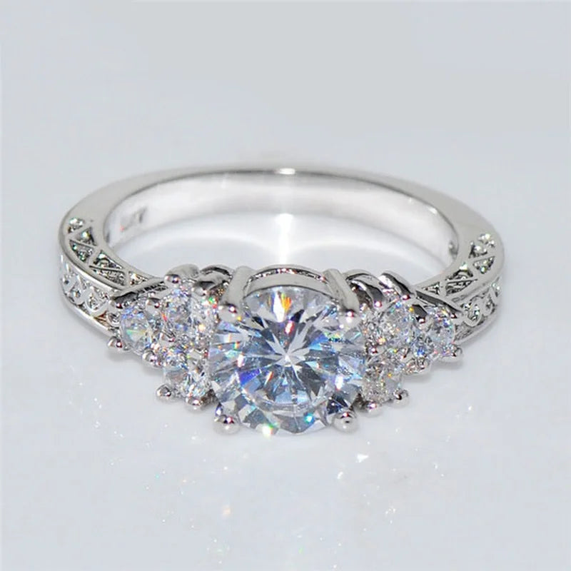 Exquisite Fashion Silver Rings