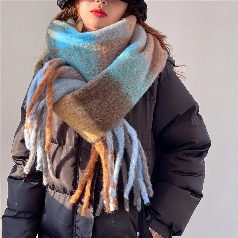 Winter Cashmere Scarf Shawl