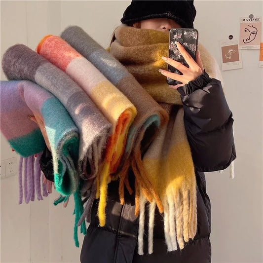 Winter Cashmere Scarf Shawl