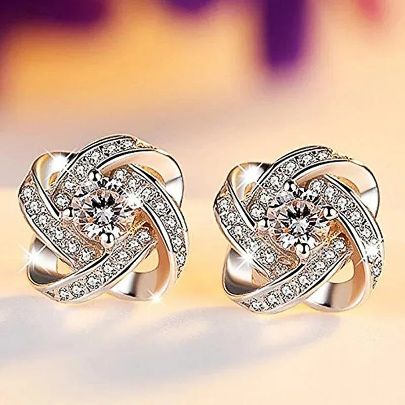 Elegant Earrings Zirconia