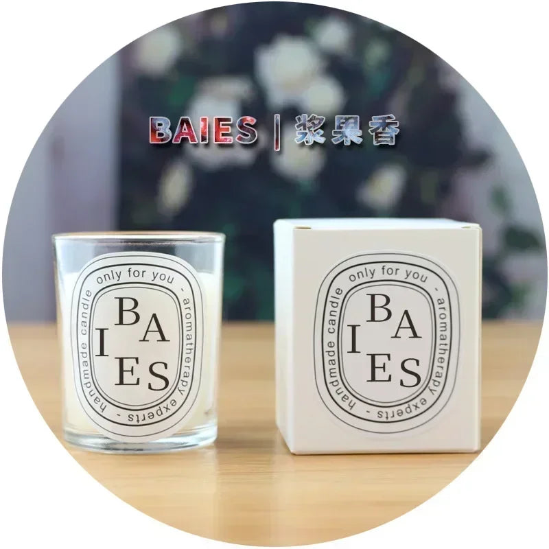 Transparent Romantic Scented Candle Light Fragrance