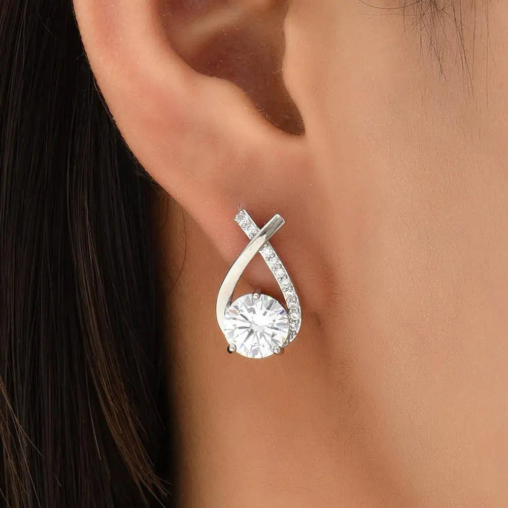 Elegant Crystal  Earrings