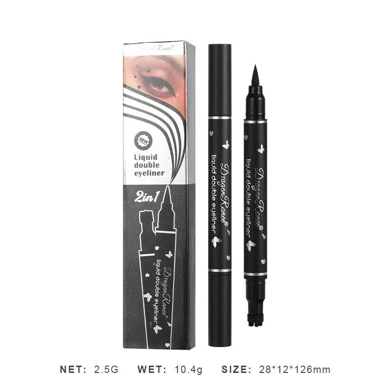 Waterproof double head Star Seal Eyeliner