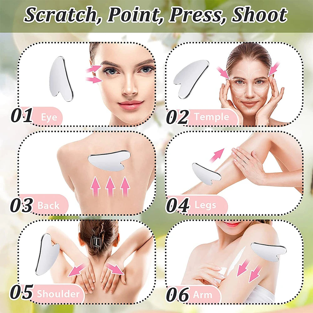 Guasha Scraper Lifting Anti Wrinkle