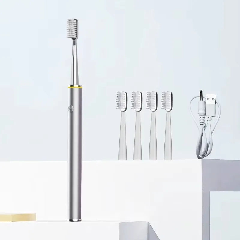 Electric Toothbrush Mental Thin Brush