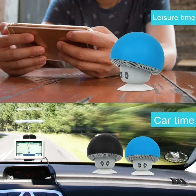 Mini Bluetooth Mushroom Speaker