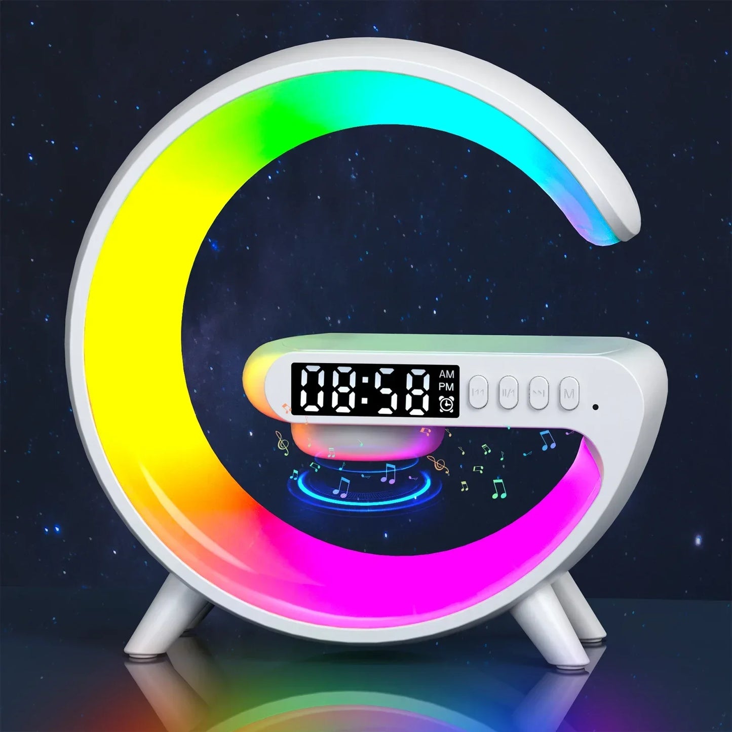 Multifunction Bluetooth Speaker TF RGB