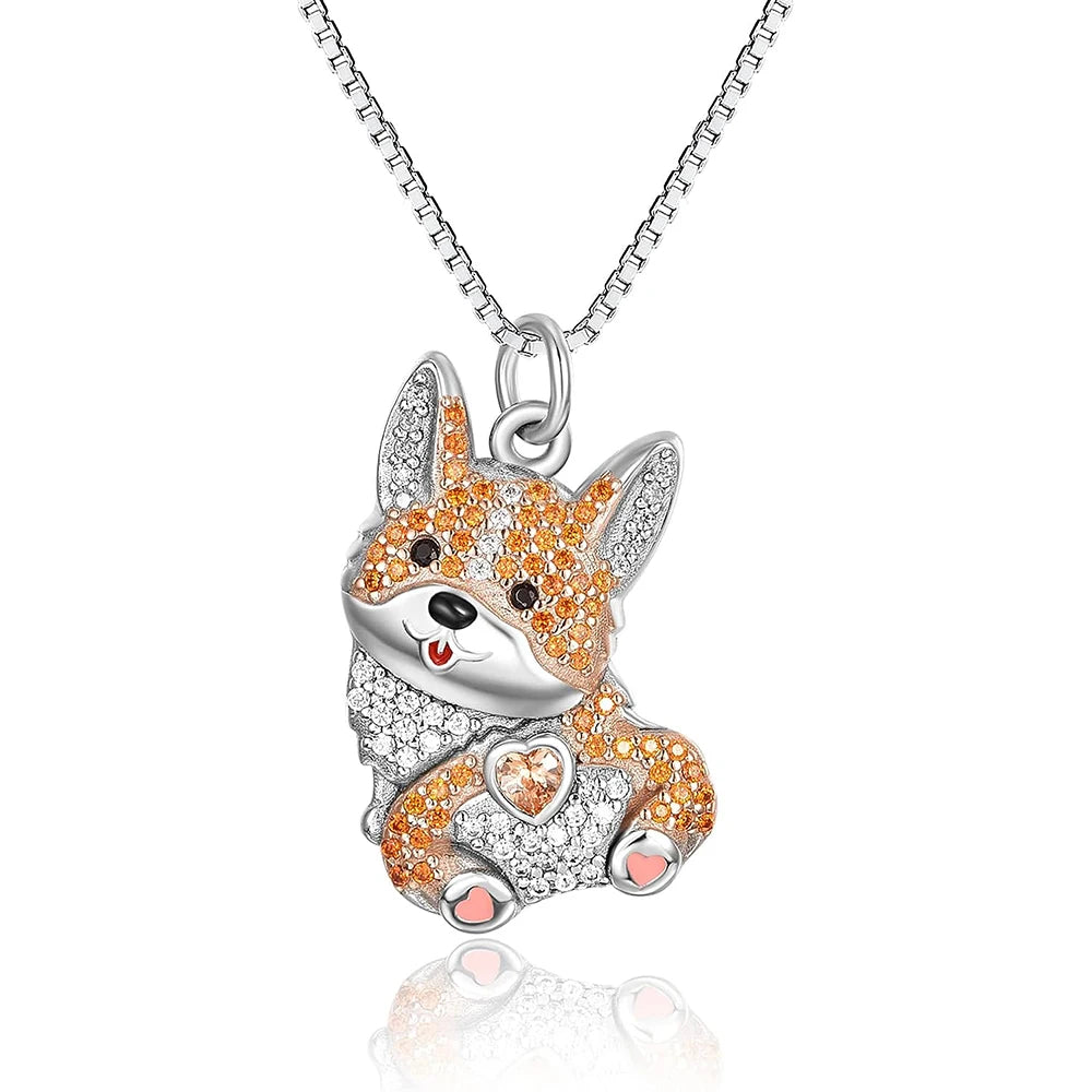 Exquisite Cute Beagle Pendant Necklace for Dog Lovers